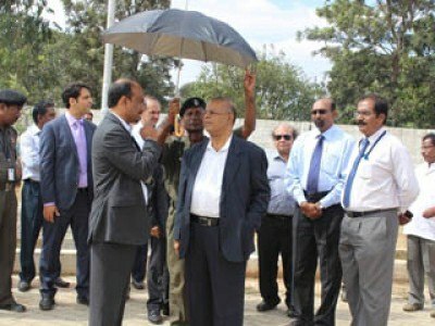 Earth Breaking Ceremony For The Expansion Project of Our Dobaspet factory was held on the 12th of December 2013